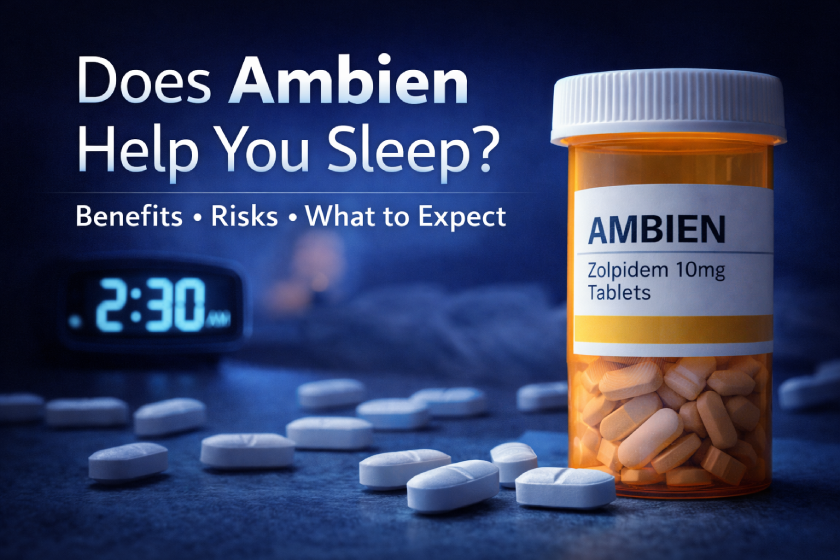 Does Ambien Help You Sleep? Benefits, Risks & What to Expect
