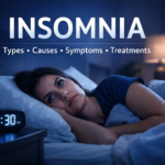Insomnia types, causes, symptoms and treatment options