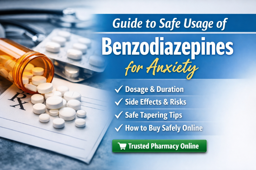 Guide to Safe Usage of Benzodiazepines for Anxiety