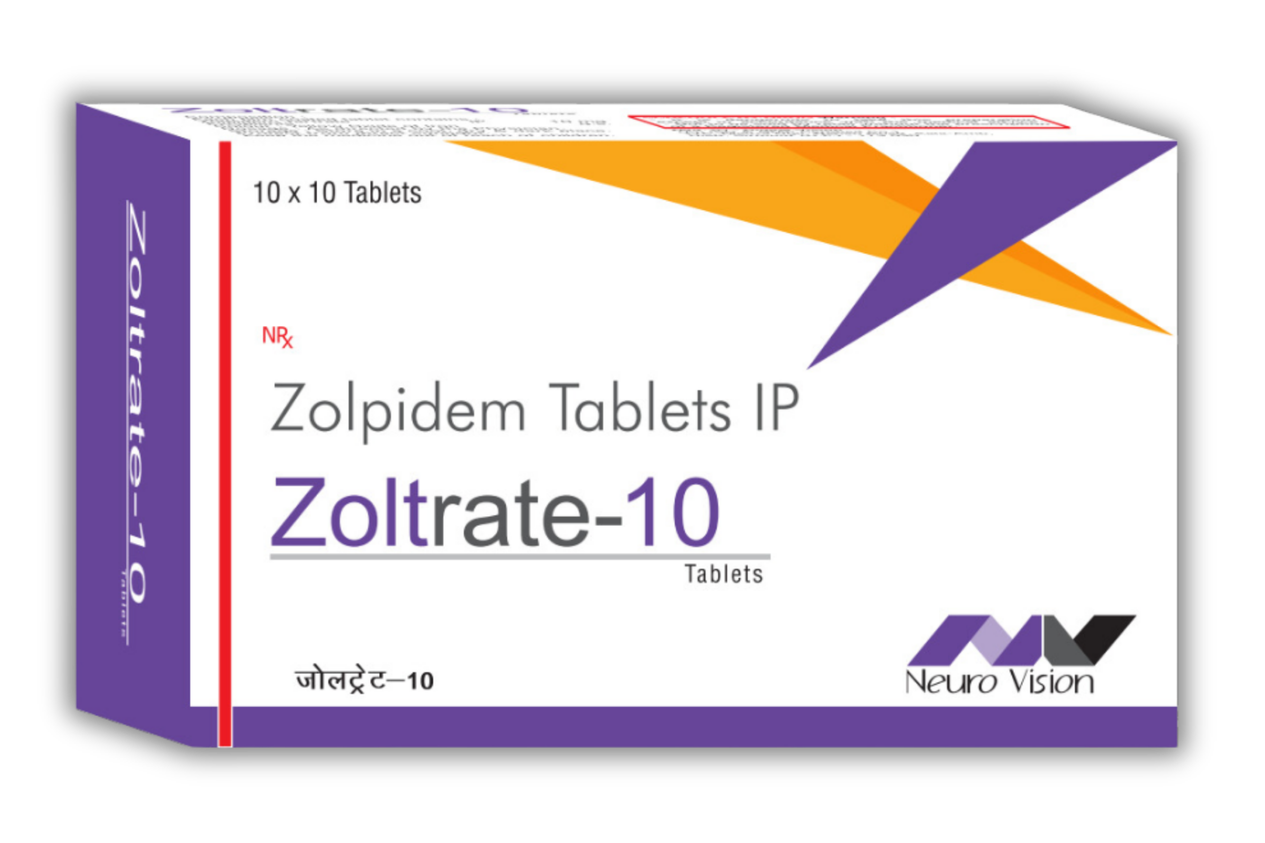 Zoltrate 10mg (Zolpidem)